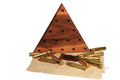 Walnut .50 Caliber Peg Game